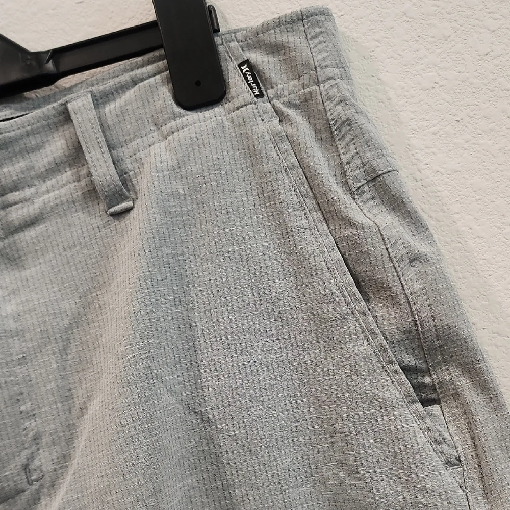 Hurley x Buckle Men's Phantom Hybrid Grey Shorts